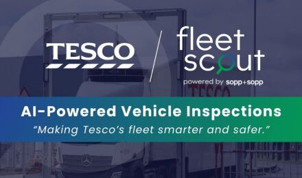 Automated Vehicle Inspections at Tesco’s Distribution Centre