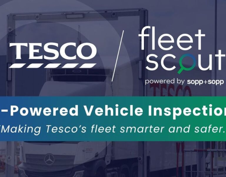 Automated Vehicle Inspections at Tesco’s Distribution Centre